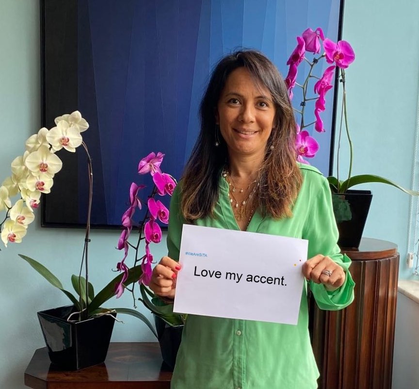 SITABrasil's tweet photo. Temos orgulho dos nossos sotaques! A diversidade é a nossa grande riqueza! 🥰 #WeAreSITA #SITADEIWEEK https://t.co/Y05KCiNLqo