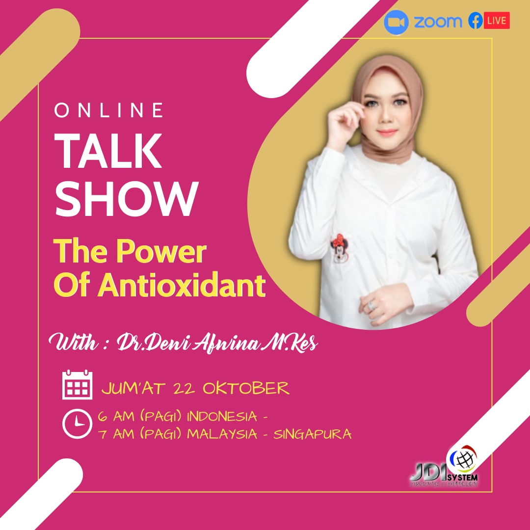 DanielKFO's tweet photo. Assalamualaikum dan selamat pagi, Esok pagi(7:00am) team jdi ingin menjemput anda ke webnar online jdi. Perkongsian yang akan di sampaikan oleh Doctor Dewi dari Indonesia. Beliau akan membawa talk tetang (The power of antioxidant)
Dapatkan link:
https://t.co/Q0a92BTAKI
#jdisystem https://t.co/4CR0lBYNaT