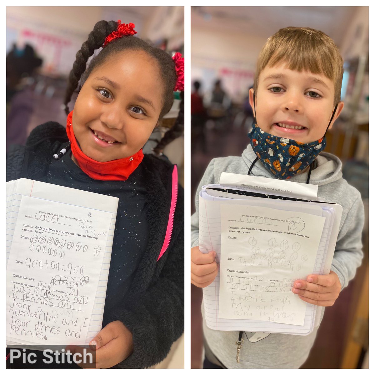 We don’t play with Problem of the Day! Just a couple of my standout POTD performers! @RCE_HCS #fueledbyenthusiasm #drivenbysuccess