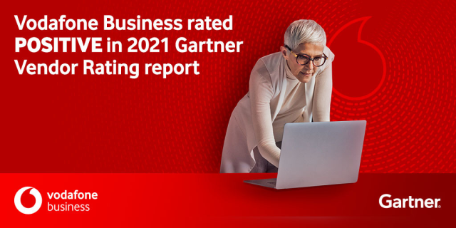 graemeschippers's tweet photo. Vodafone Business has been rated as ‘Positive’ in @Gartner_inc’s 2021 Vendor Rating report. Read the report to get insights into our strategy, and how we imagine the future. #TogetherWeCan https://t.co/rD9rGqYPdv https://t.co/7v7OFOzUjO
