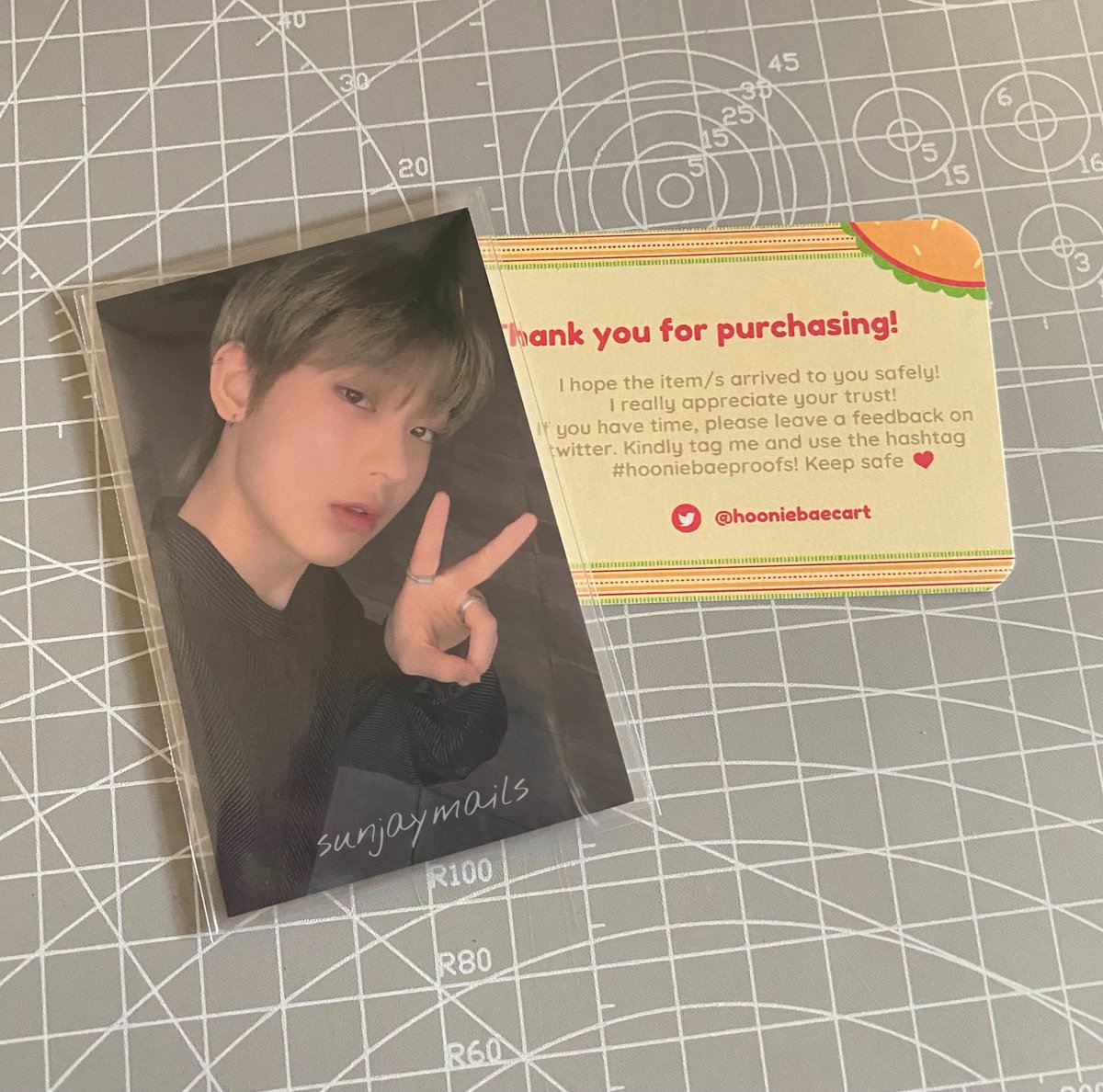sunjaymails's tweet photo. ꒰ 💌 ꒱ • #sunjaymails

— hi, @hooniebaecart ! ddeonu pogi is finally home AAAA !! thank you so much for the super smooth transaction and for ensuring that sunoo makes it home safely !! thanks as well for the freebie >< ! ‘til next time ♡

#hooniebaeproofs https://t.co/aoM5tzN2K0