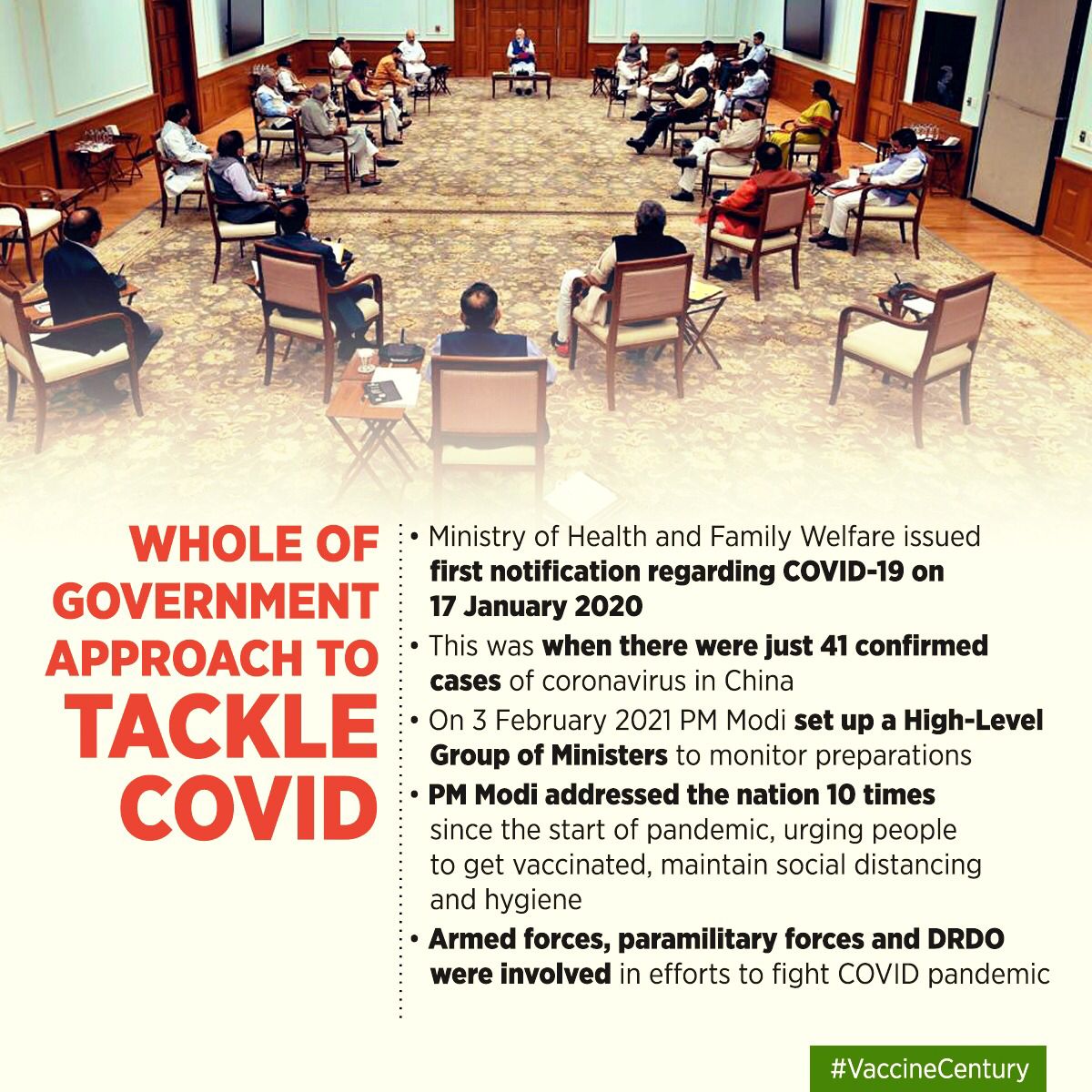 Congratulations India! 

100 crore COVID-19 jabs have been administered across the country!

Head to Your Voice section on the Volunteer module of the NaMo App to find out more on India's #VaccineCentury