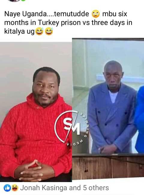 😂 Naye Ugandans kitufu tebatudde though silent 😂
