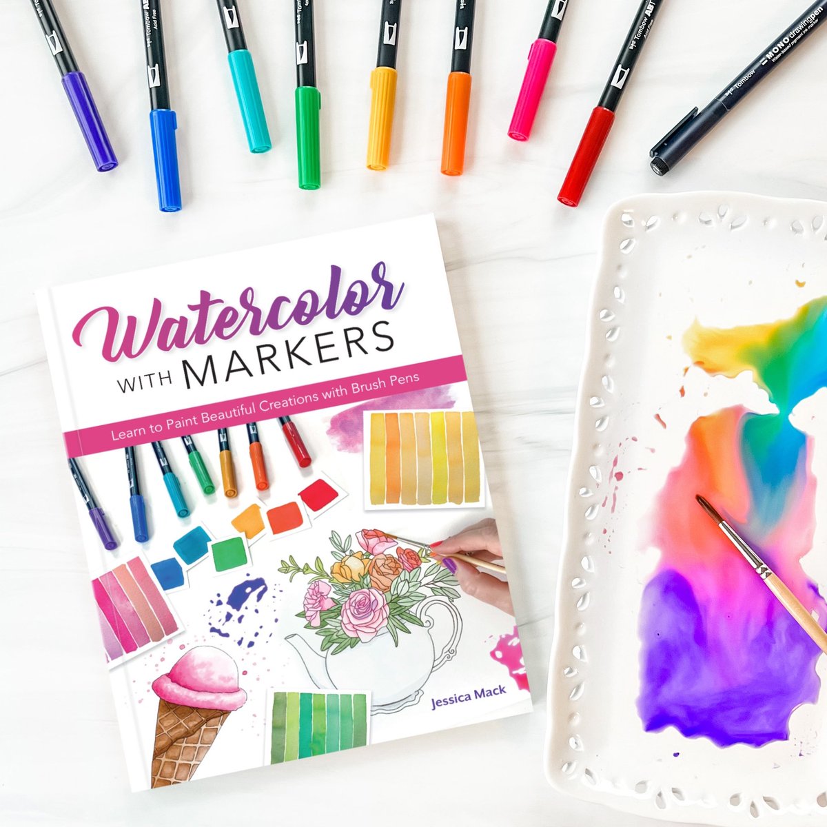 BrownPaperBunny's tweet photo. So…I wrote a book! It teaches all the techniques you need to use markers to paint like watercolor, and 39 fun projects to help you practice your new skills. And if you pre-order you’ll get access to an exclusive tutorial and can enter the giveaway! https://t.co/iOnXHRE6gG https://t.co/Z1G4QFaNjC