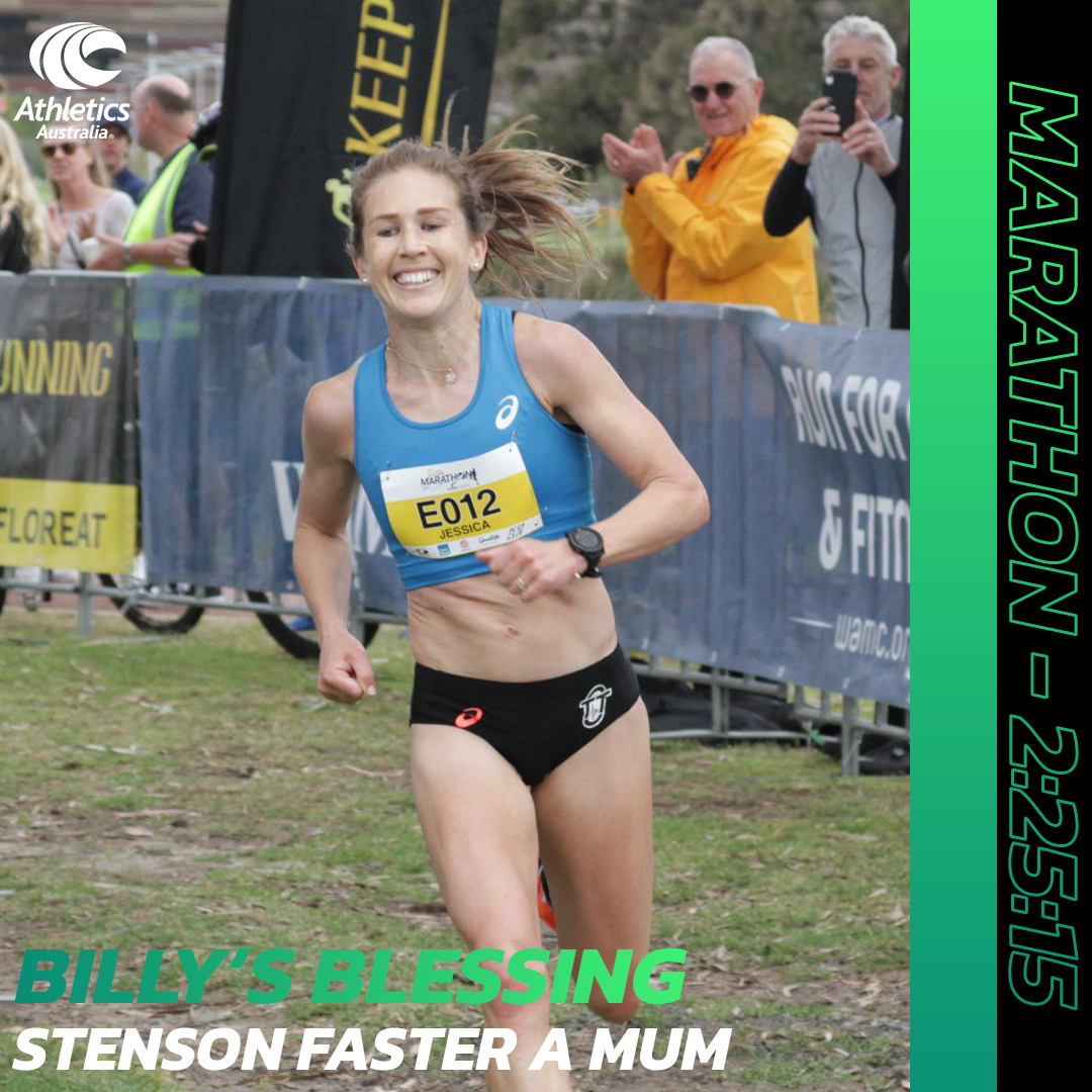 Australian Athletics (@australianaths) on Twitter photo "I wanted to do it for my team and my family. When I’m running for a reason close to my heart, I tend to get the most out of myself" - <a href="/JessTrengove/">Jessica Trengove</a>
Read about Jess' 2:25:15 marathon return after a break for the birth of her son Billy👉bit.ly/StensonFasterA…
#ThisIsAthletics "I wanted to do it for my team and my family. When I’m running for a reason close to my heart, I tend to get the most out of myself" - <a href="/JessTrengove/">Jessica Trengove</a>
Read about Jess' 2:25:15 marathon return after a break for the birth of her son Billy👉bit.ly/StensonFasterA…
#ThisIsAthletics