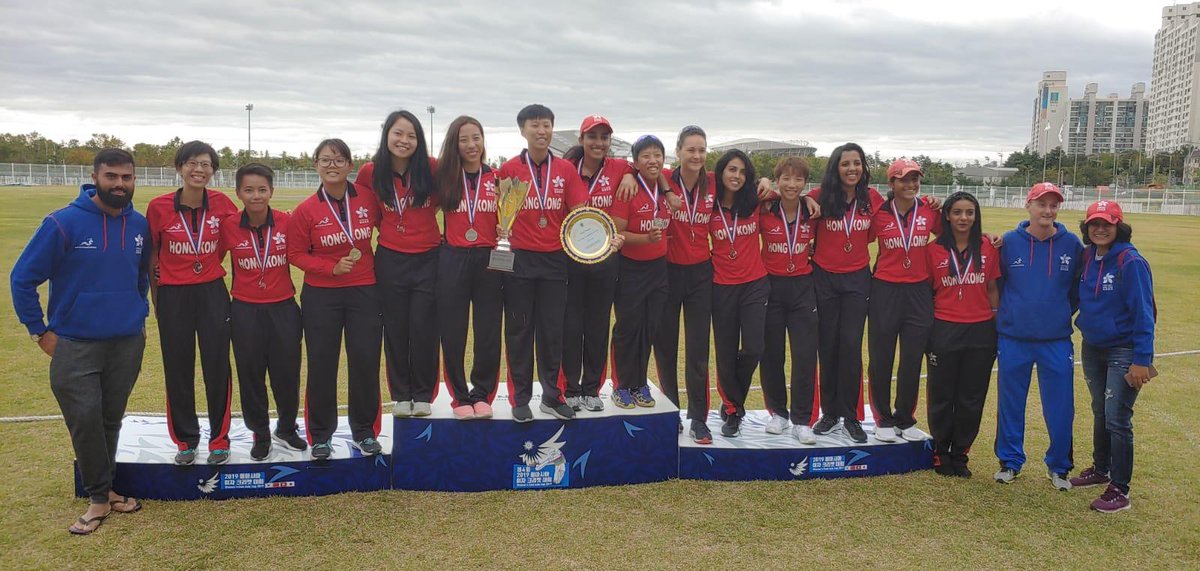 CricketHK's tweet photo. 🏏WOMEN’S SQUAD ANNOUNCEMENT🏏

Cricket Hong Kong has announced the 14 players to represent Hong Kong at the ICC Women’s T20 Cricket World Cup Qualifiers – Asia Region to be held in Dubai, UAE from the 18th November – 29th November, 2021.  🎉 🎉🎉

Link:
https://t.co/9gZ5UpUhJH https://t.co/2W2lXlnvK2