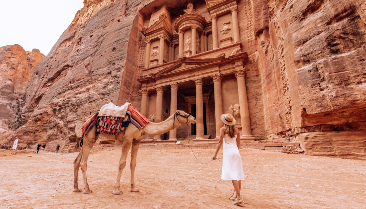 Steve_Sailer's tweet photo. Of course Petra in Jordan has fabulous 2000 year old structures carved horizontally into vertical cliffs: https://t.co/xU8Vav9nhH