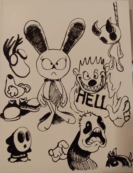 messing around with ink 