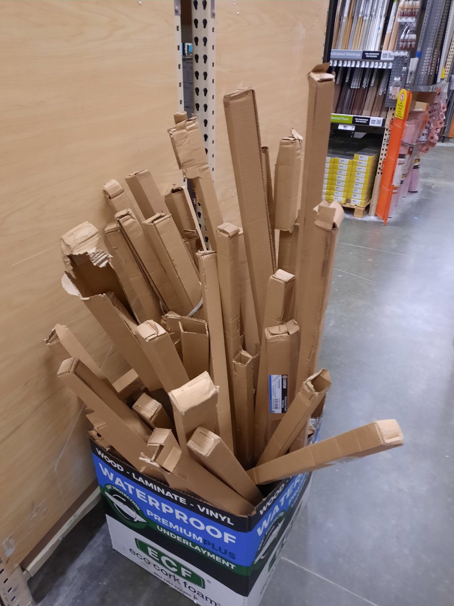 angst_l's tweet photo. Like a big game of "Pick Up Sticks" 49 bays down and 29 to go!! So love  overhead organization! Victoria store #6587 https://t.co/ib2rqtV95K