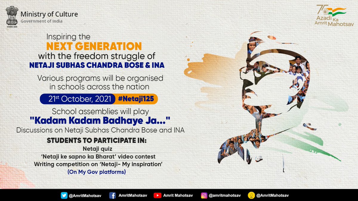 KavishRaza72's tweet photo. #Netaji125
#lfcschool https://t.co/2DA1nLpm29