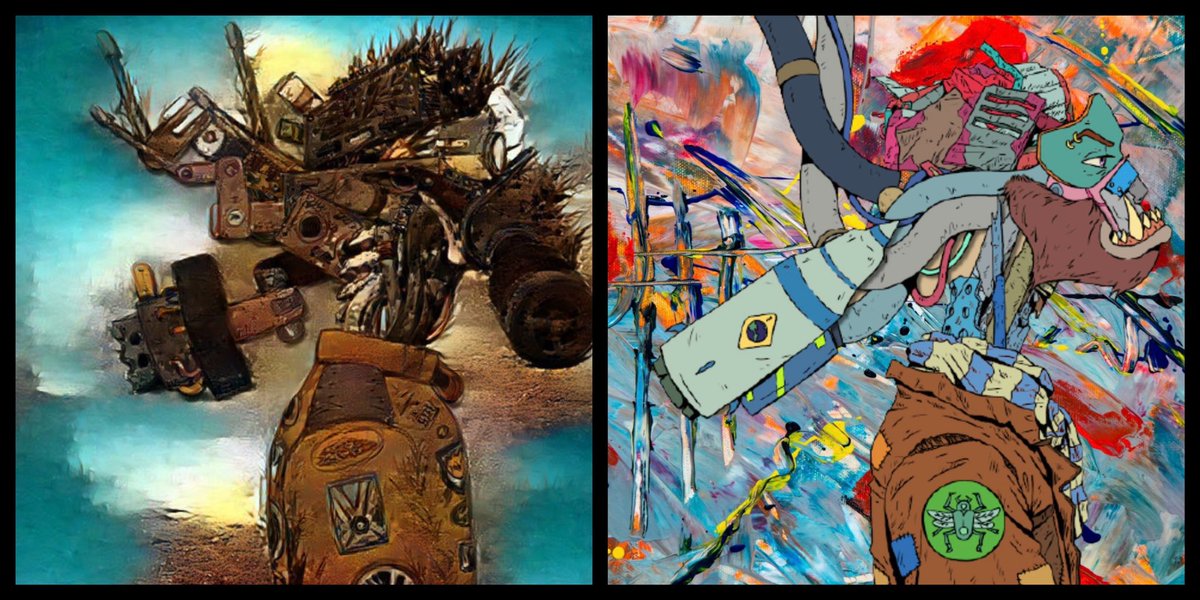 botnfts's tweet photo. COMMENCE BIONIC OUTLIER TRIBE ART COMPETITION!

Our community just couldn’t wait and have already gotten started on some amazing work! 

TO ENTER:
- tweet your submission w/ #BOTSWILLRISE &amp; tag @botnfts 
- post your submission in our discord

TOP 3 RECEIVE A BOT https://t.co/nCEmJeXBf0