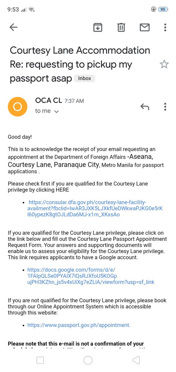 anna070424's tweet photo. @dfaoca @dfaphil @teddyboylocsin Sir this is i got after sending email as proof of urgency in https://t.co/N6W2wOLGJY .ph .? I dont need a courtesy lane all i need is to get my passpprt sir its been printed since October 5 but why they still keeping it in production??? https://t.co/fhtk0rsVSs