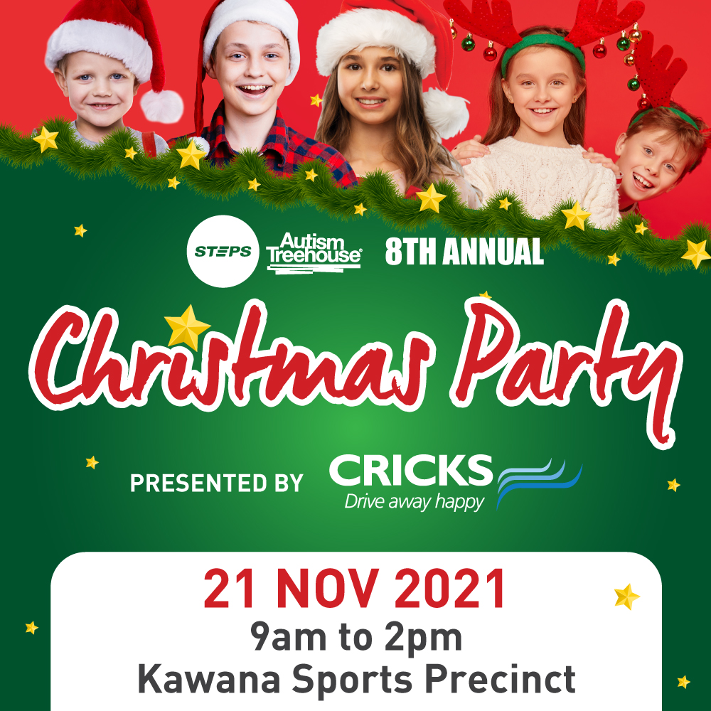AutismTreehouse's tweet photo. 🎄🎅🤶⛄️It's on!!!!! 🎄🎅🤶⛄️ Get ready for the STEPS Autism Treehouse 8th Annual Christmas Party presented by Cricks Sunshine Coast!🎄🎅🤶⛄️

Tickets - https://t.co/hDOH7MlFDn https://t.co/0MhUeiWlL7