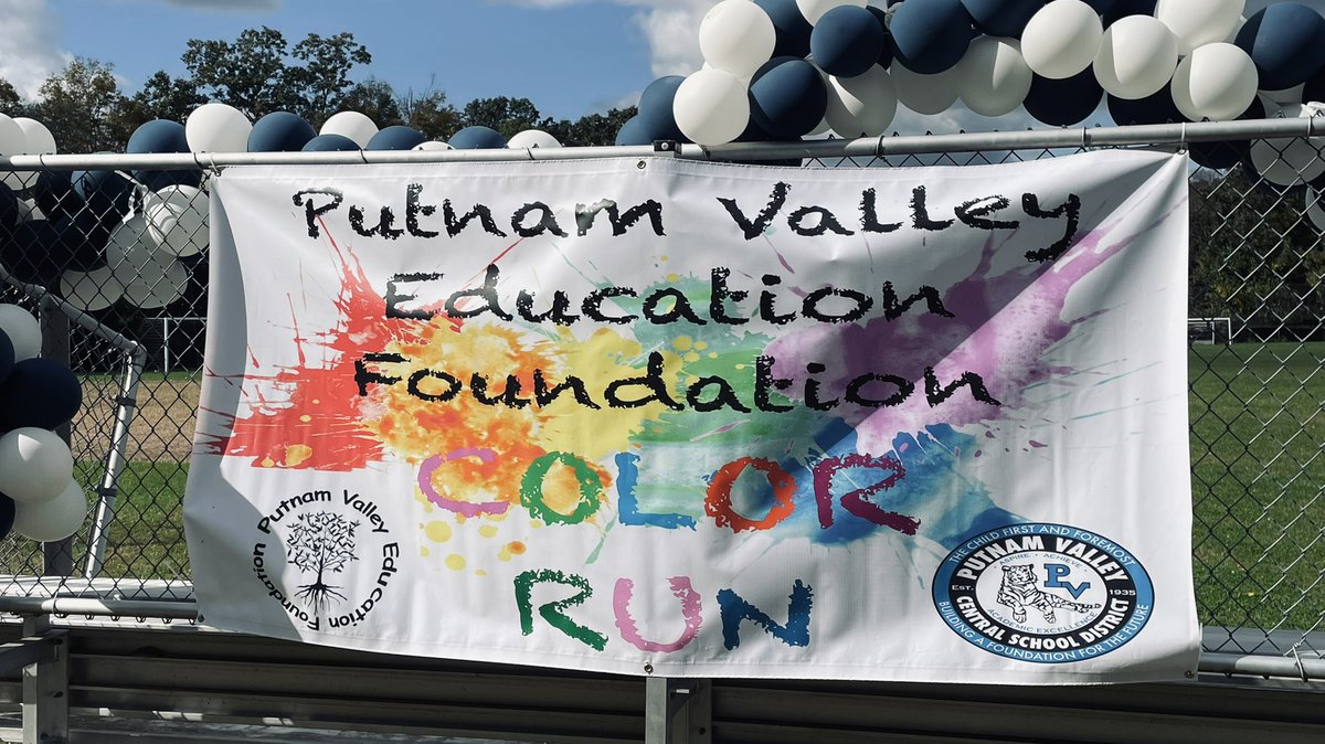 EducationPutnam's tweet photo. Thank you to everyone who supported the 2021 PVEF Color Run. https://t.co/WDdvQaGU9g