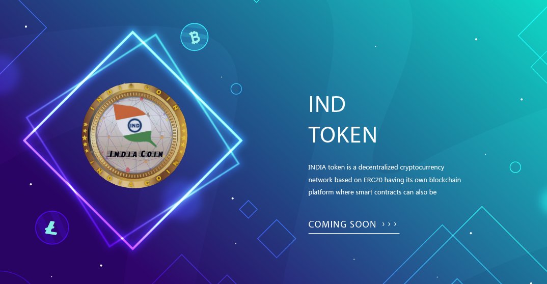 Indiacoin_IND's tweet photo. INDIA token is a decentralized cryptocurrency network based on ERC20 having its own blockchain platform where smart contracts can also be managed.
#IndiaCoin #binance #binancecoin #binancetrading #binancefutures #doge #dogecoin #dogecoins #ethereumblockchain #binancefutures https://t.co/UFVGkkmVac