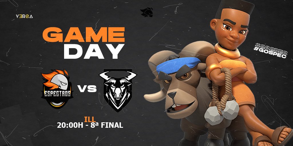 teamespectros's tweet photo. #CR l ¡GAMEDAY!👾
•PLAYOFFS•
Ontem (19/10) jogamos as 8ª DE FINAL da @Legions_GG.
🆚@_BullsEsports
⏰18:00H🇲🇽20:00H🇧🇷
LINE UP:
🇧🇷l @BielCr4
🇧🇷l @dudu_cr8
🇵🇪l @xDevak_
🇦🇷l @balmaceda_tomy
🇲🇽l @Andre2718N
#goSPEC🔥 https://t.co/mGvkwSkDj4