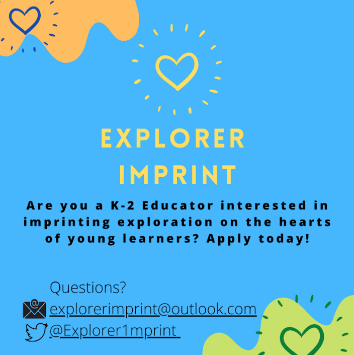 Explorer1mprint's tweet photo. Need more details about #ExplorerImprint participation? You can find it here! Application at the link: https://t.co/pzKYOqyRHH 

@InsideNatGeo @NatGeoEducation https://t.co/UXefpkJR4F