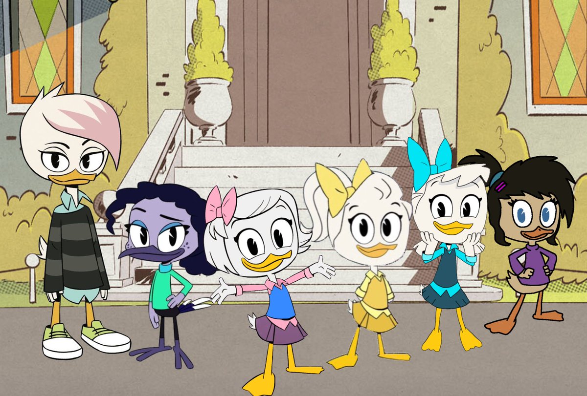 Bre_the_swan's tweet photo. Webby and her friends
Lena, Violet, May, June and Ruby
#ducktales2017 #webbymcDuck #lenadespell #juneduck #mayduck #rubycrackshell #violetsabiwing https://t.co/21vMm8zYGw