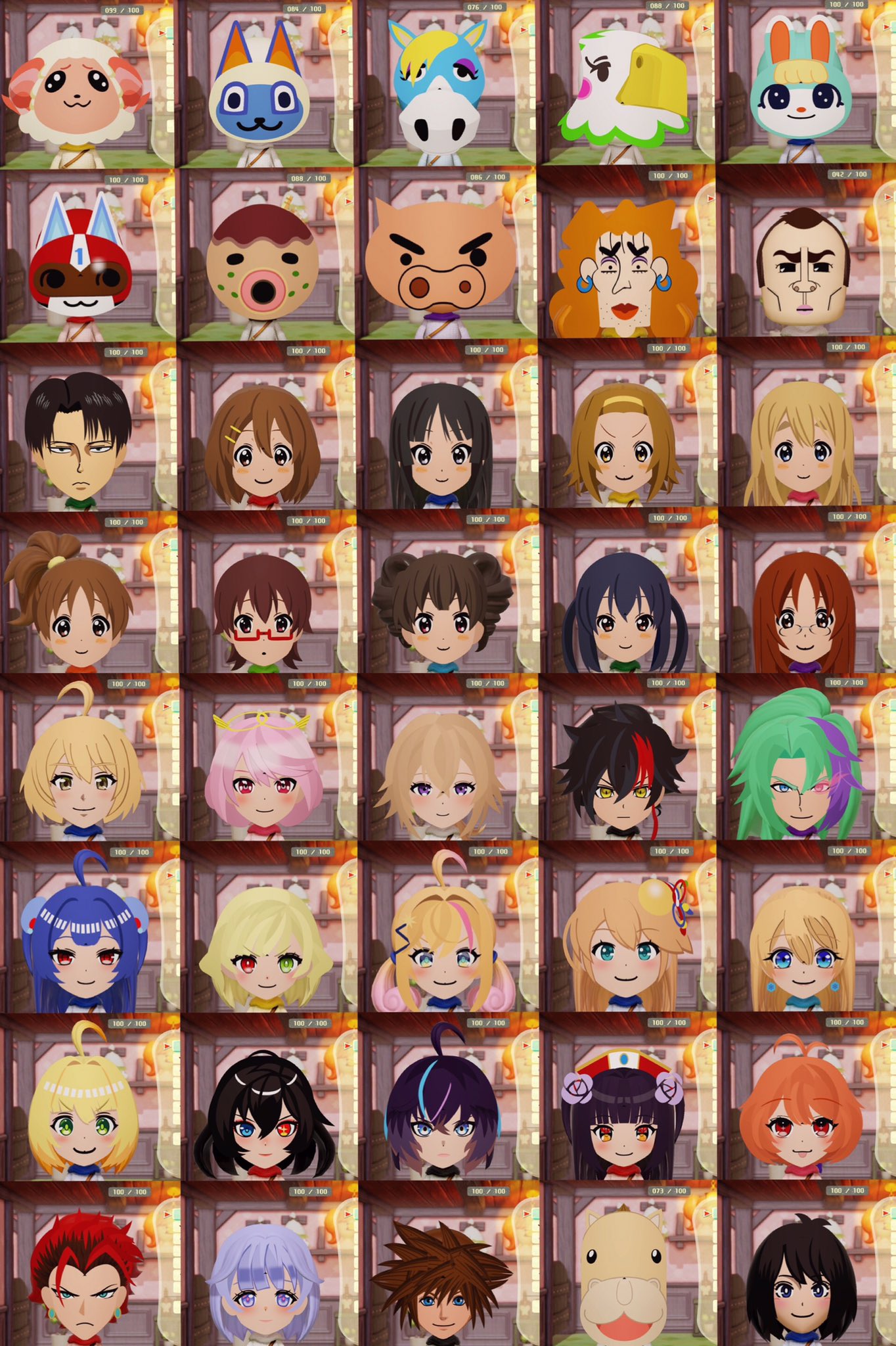 Ooまるちゃoo ミートピアで自分が作ったキャラ 再現したキャラをまとめてみました Miitopia ミートピア Nintendoswitch ミートピアで自作したmiiをまとめてみた T Co Kiygttbqnp Twitter