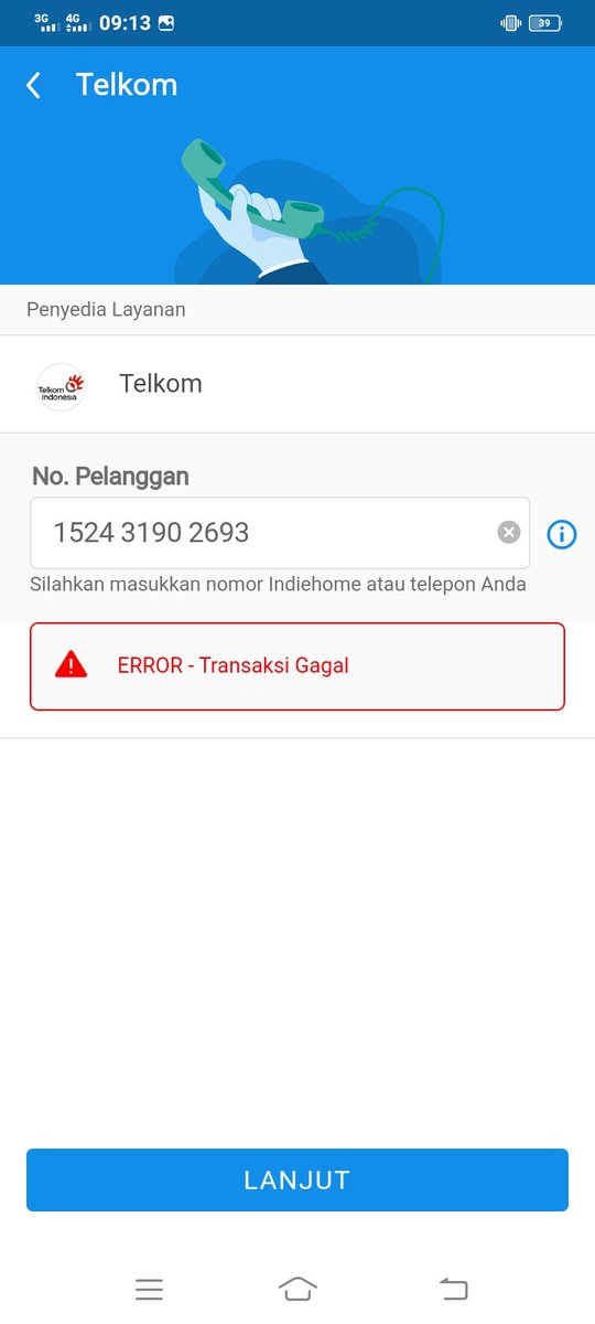 Mutazzi's tweet photo. @IndiHome @IndiHome kami dari tadi malam akan melakukan pembayaran tapi sampai detik ini tidak bisa, melalu MBANKING, INDOMART, ALFAMART, BUKALAPAK, DANA, sementara internet sangatalah lambat https://t.co/wE6ajp9ySi
