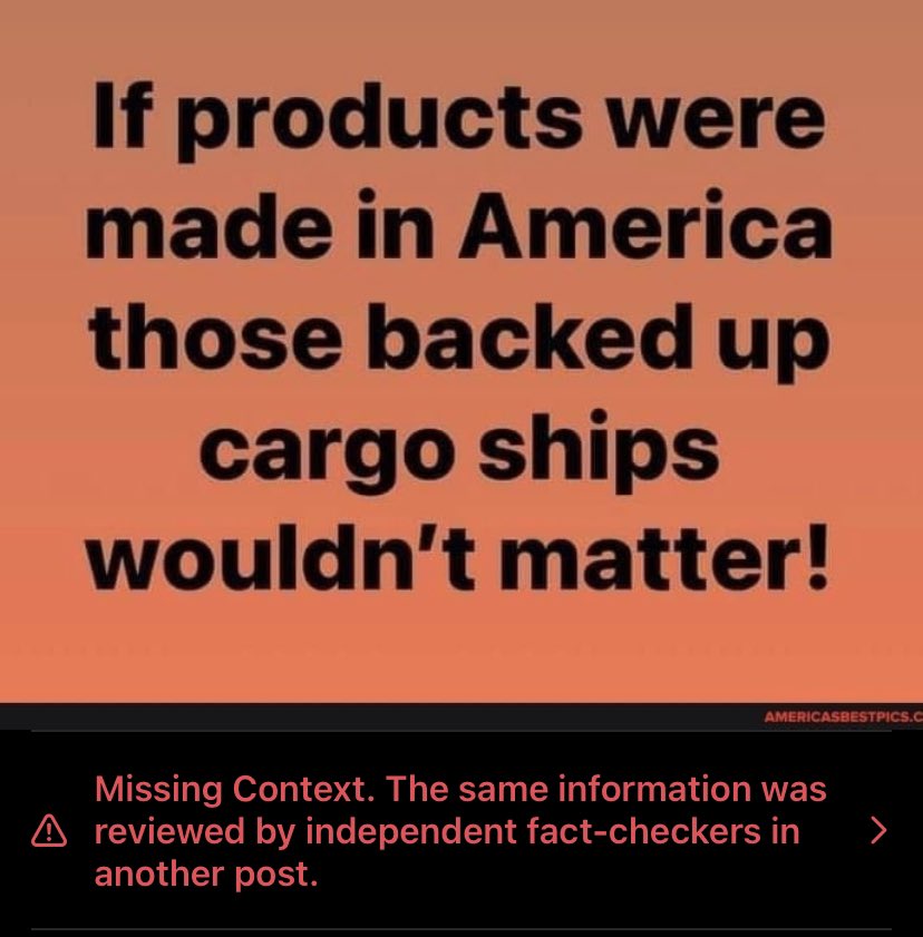MrPotatoHeadUSA's tweet photo. Look at that, Instagram fact checked it! Amazing how they go to any extremes to cover up stuff! https://t.co/21zwposVZ6