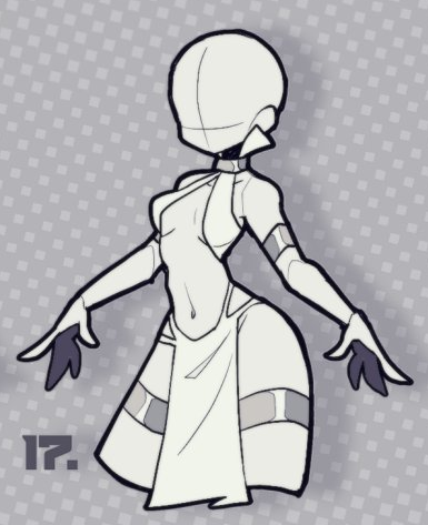 Anime Female Pose Reference