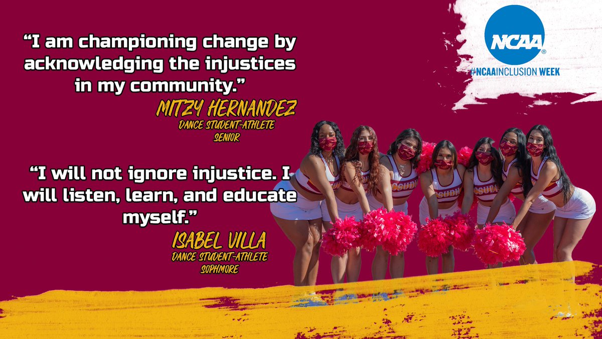 #NCAAInclusionWeek Day 2✔️

Championing Change: today we outline personal and institutional steps that can be taken to achieve inclusive excellence.