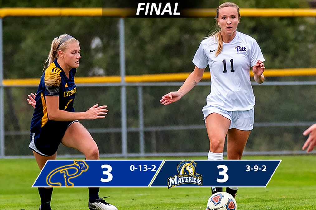 Panthers score 3 in draw with Medaille.
buff.ly/2Xu457k