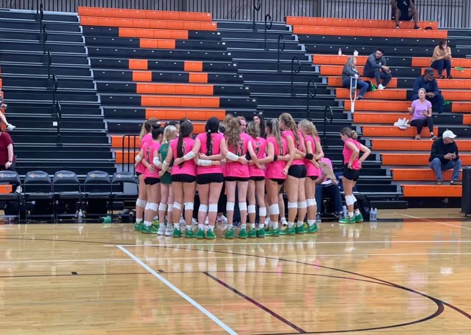 The Lady Irish Volleyball team will face Briarcrest in the Division II-AA State Volleyball Championship Finals tomorrow at 2:00pm CST #GoIrish #KCHSVolleyball
