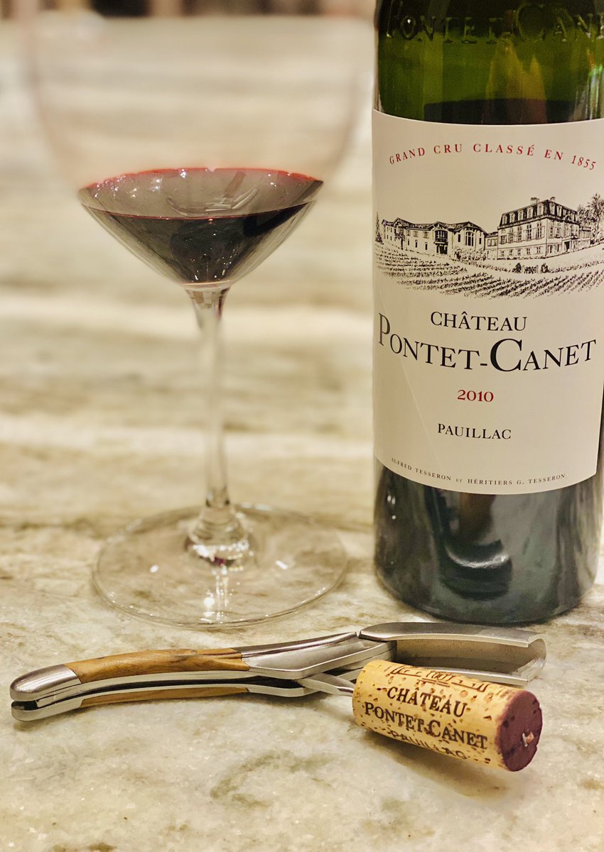 Chateau Pontet-Canet 2010, Pauillac. Cheers!🍷