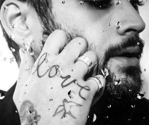 when raindrops fell down from the sky <3