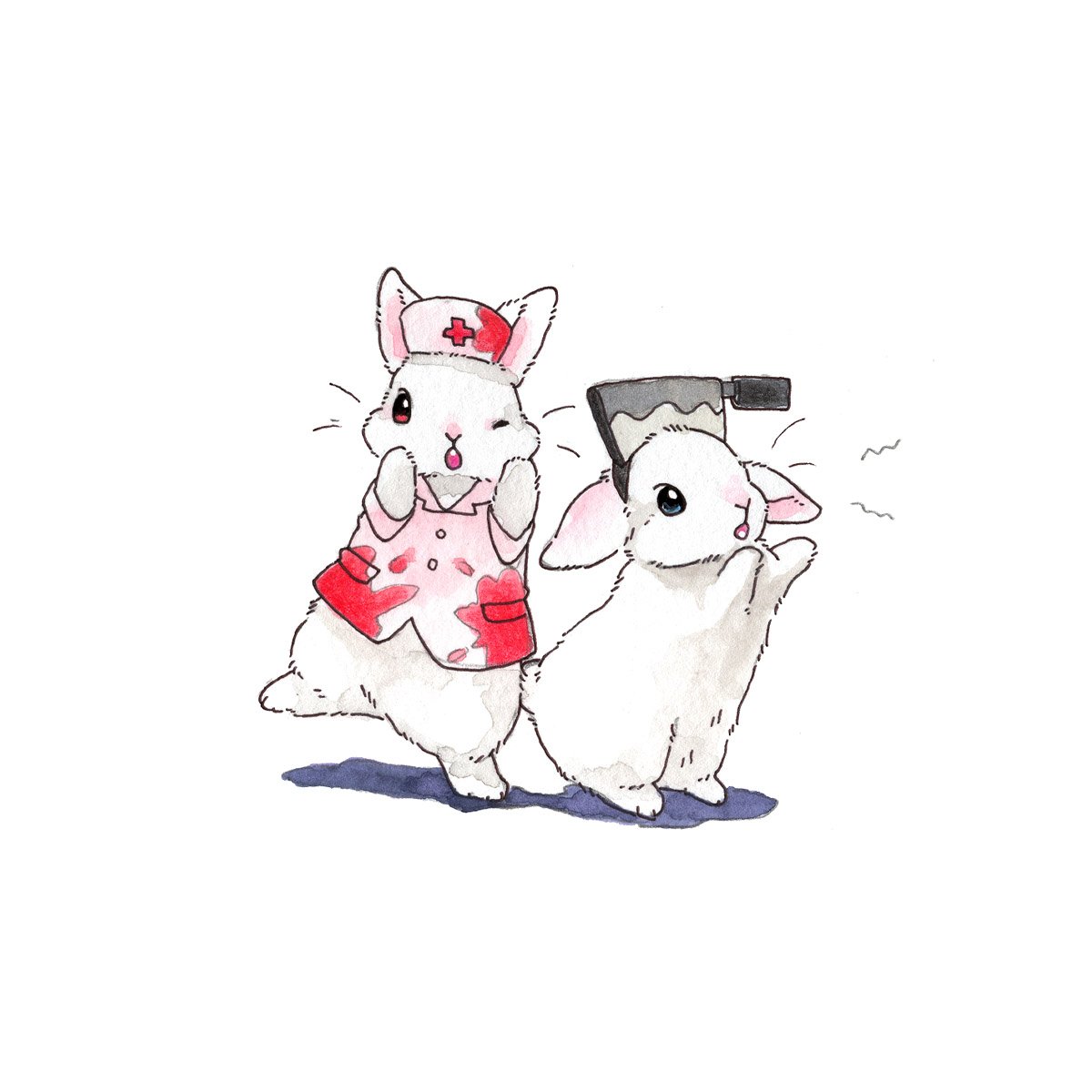 「🎃 HALLOWEEN 🦇

がぅがーう! 」|VeryBerry うさぎ星さん4/8-9出展のイラスト