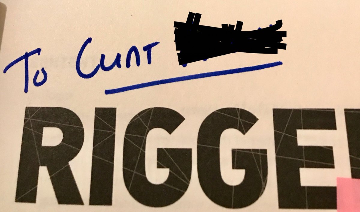 MZHemingway's tweet photo. My buddy Clint (last name edited out here) thinks I did a poor job signing his copy of #Rigged. Picky picky! https://t.co/hIFnLR0U29