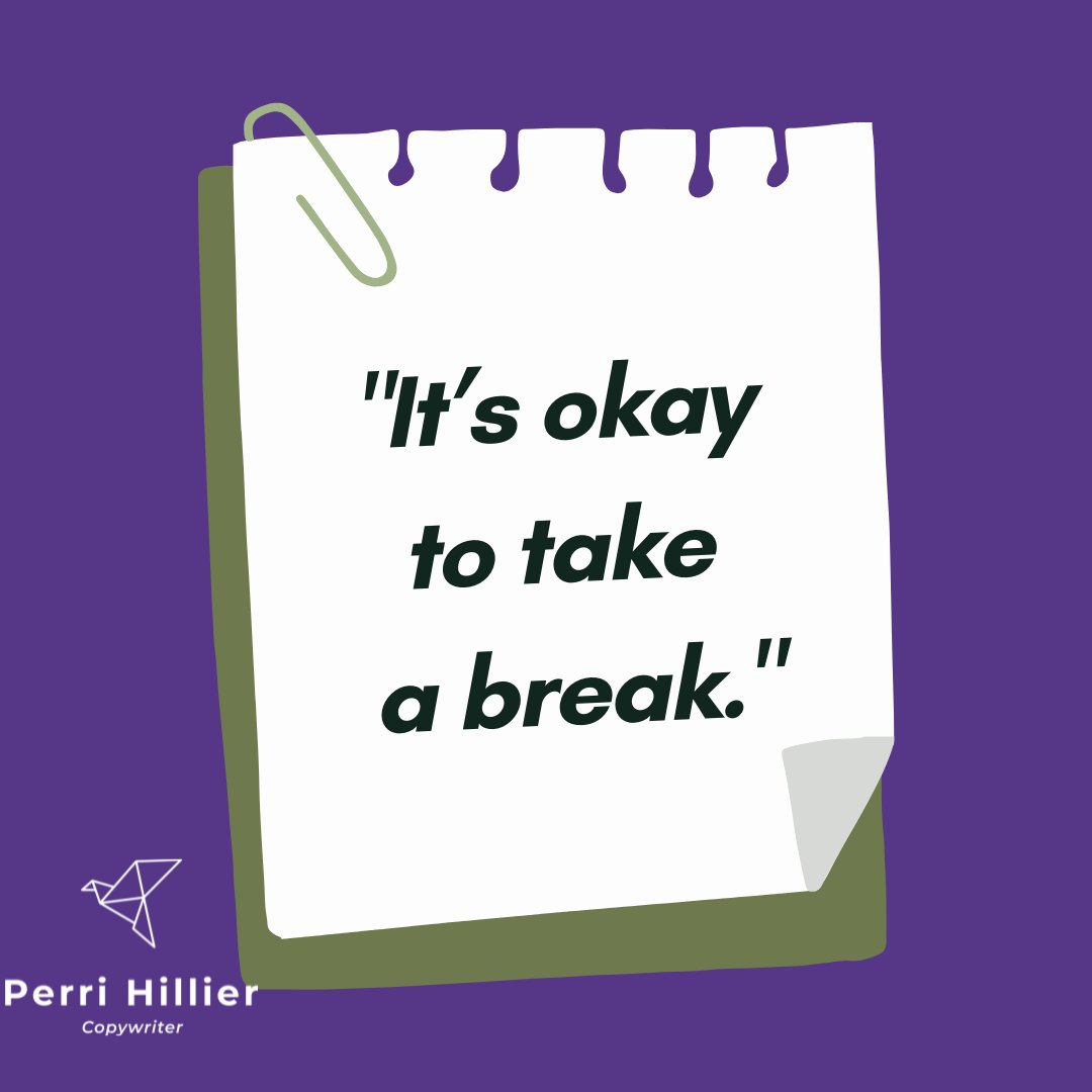 Irrep_H's tweet photo. 1/2 
Recently I took a mini-break from post creation.
Rather than jump back into posting I wanted to take a moment to normalise taking a break.

#SelfCare #YouDoYou #Copywriter #Melbourne #TCCSCopyBeast #SocialMedia #Banyule #Nillumbik #Manningham https://t.co/5ye3A2HIZA