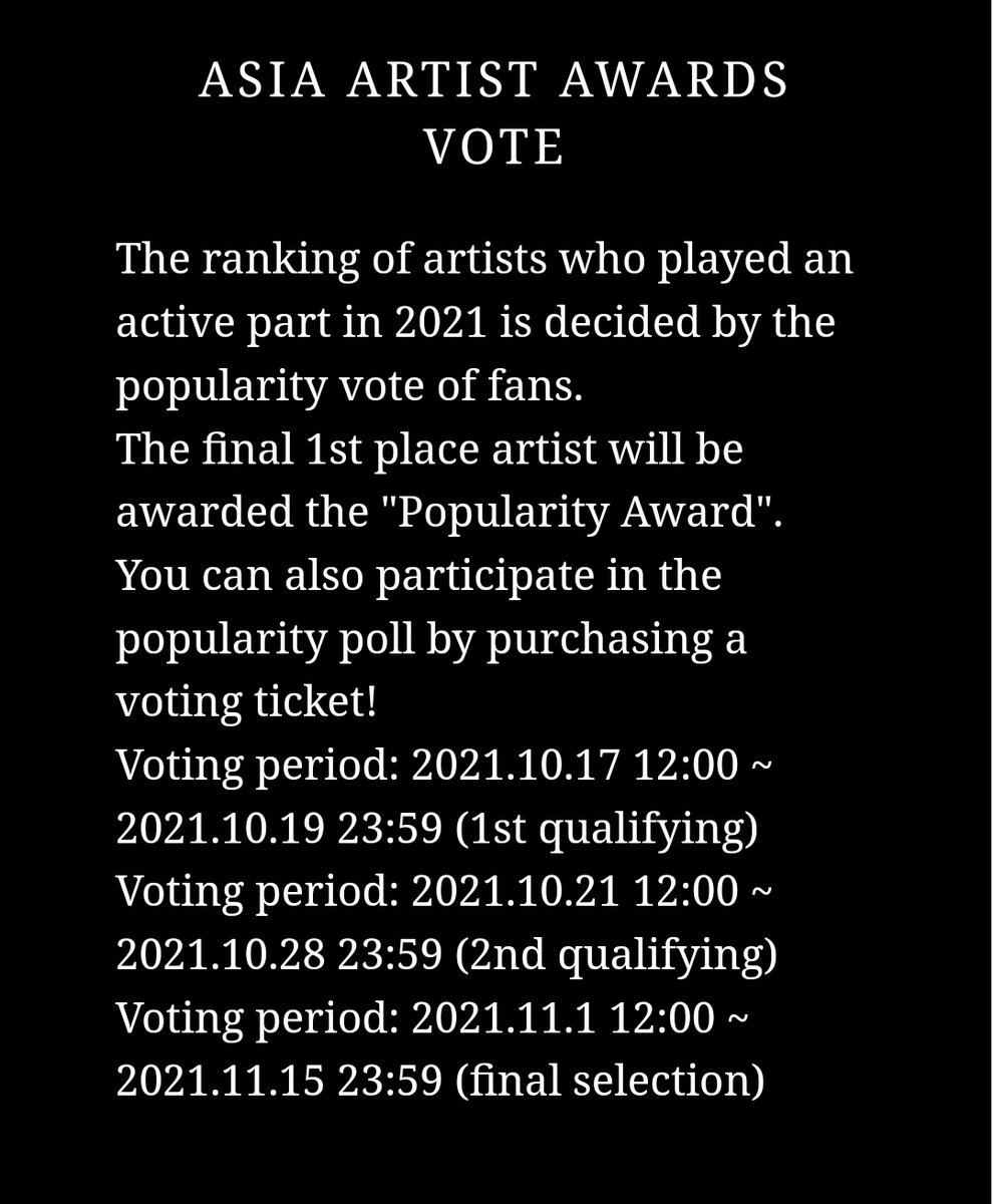 nuestvote's tweet photo. [Asia Artist Award]

2nd round of voting has started! 

✅ Vote for NU'EST in Male Idol Group Category (Need Top 30 finish)

✅ Vote for MINHYUN in Male Actor Category 

 🔗https://t.co/Dj9j61evJZ

END: 10/28 23:59 KST

#뉴이스트 #NUEST 
#JR #아론 #백호 #민현 #렌 @NUESTNEWS https://t.co/0PYZqG02B7