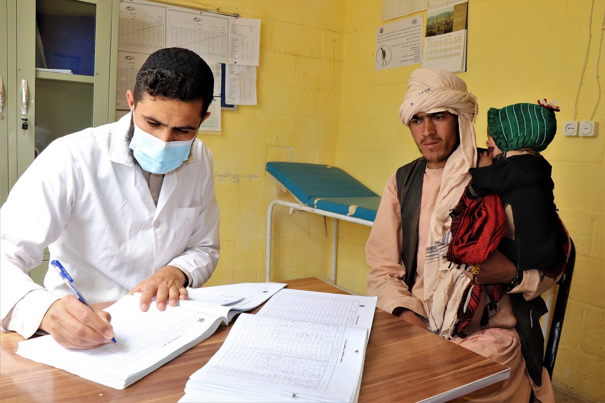 ICRC's tweet photo. In Afghanistan, along with @rodekorsnorge, we support 46 health facilities, run by the @ARCSAfghanistan.

About 500,000 consultations were provided to patients this year. https://t.co/l81izo92gF