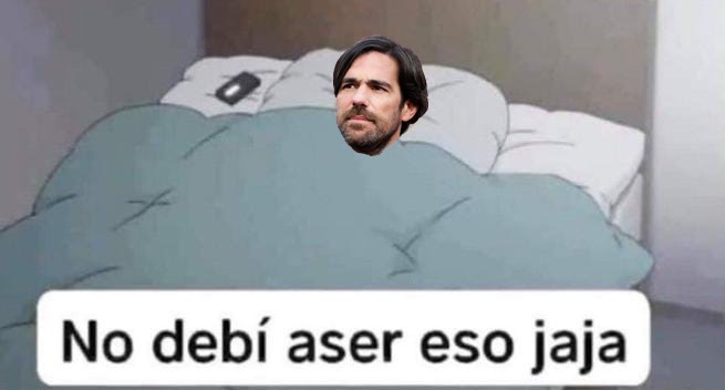 jotadeesse's tweet photo. Del Caño después de elegir a Espert para el mano a mano https://t.co/CTWrmzFalP