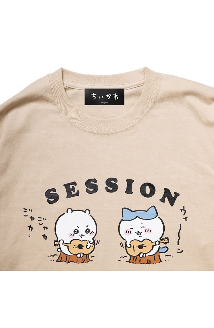 ✨ロングTシャツ 新発売✨／ ちいかわ ロングTシャツ 「セッション