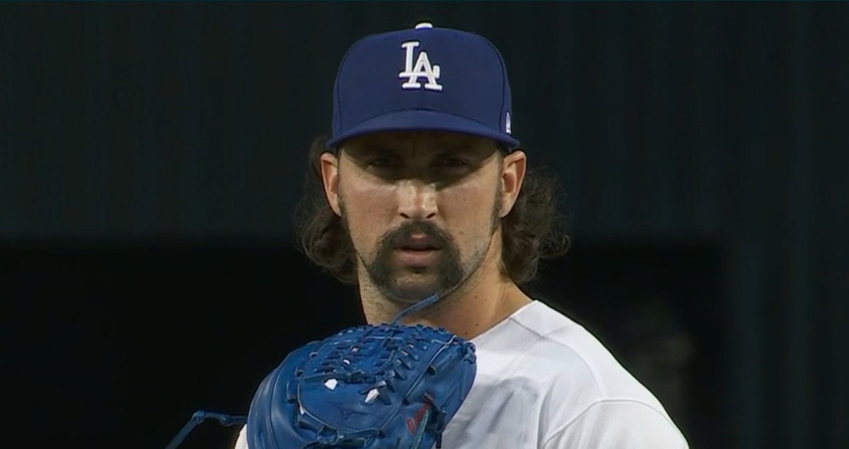 If you combine Eddie Rosario and Tony Gonsolin, you have one beard