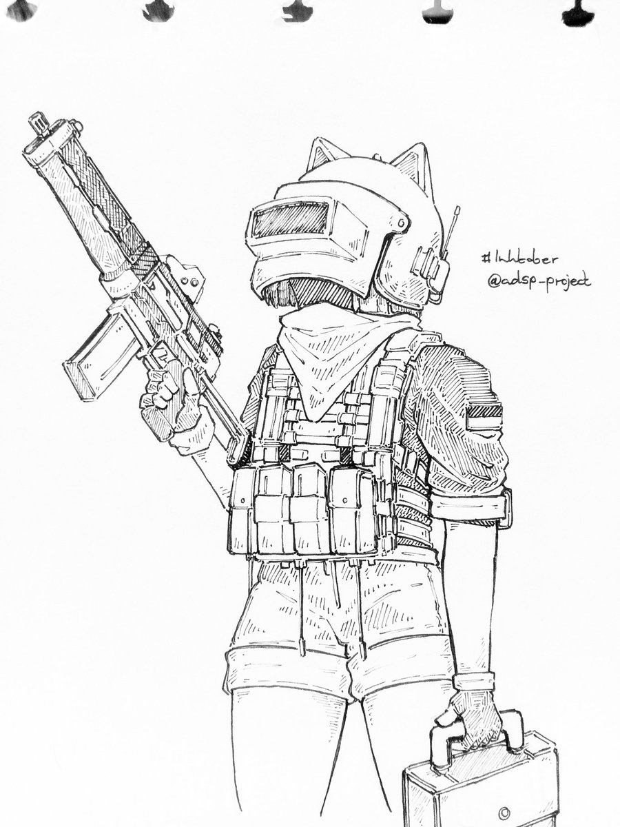 projrect's tweet image. Tacticool cat on the job :D