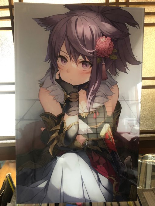 skebの印刷してお届けパネル届いたー! 大きめのがよかったからA3にしておいて正解だったな 印刷も綺麗だ 