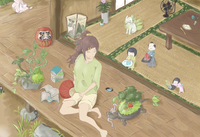 #神絵師に埋もれちゃってる絵師です
埋もれるべくして埋もれておりますが
頑張って描いてます
#絵描きさんと繋がりたい 
#アトリエの系譜 
