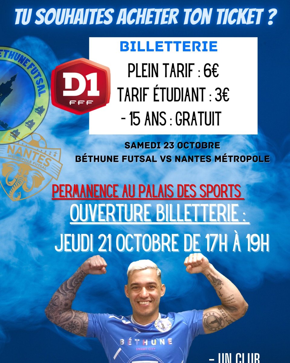 ChristopheCoin1's tweet photo. 🚨Dernier jour pour prendre vos billets pour le match de ce samedi !

⚠️Ça ne servira à rien d'envoyer des messages le Jour J, il n'y aura pas de billets à vendre...

💪Vous êtes prévenu, on approche le guichet fermé ce samedi !!

Ou en ligne⤵️
https://t.co/p9NkeFCaaU https://t.co/ftkkC6afwC