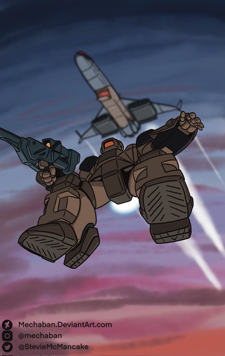 StevieMcMancake's tweet photo. Tactical Armored Corp. Salamander and Albatross. #Robotech #robotechmasters #robotechcomics #robotechfanart #superdimensioncavalrysoutherncross #anime #mecha #mechaban #80sanime #80sanimestyle https://t.co/a4Wjdf3NaV