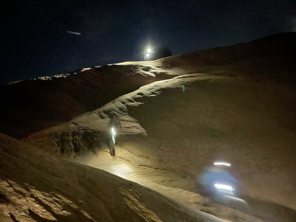 Slickrock under a full moon was something else instagr.am/p/CVR5ZaFrgNJ/