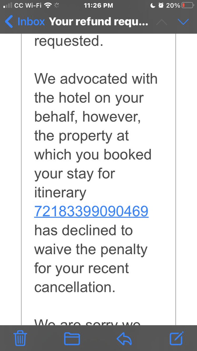 TheLastInch's tweet photo. Expedia is cheating Customers
@Expedia shame on you!  I spoke with @LeMeridien Fort Lauderdale and they have put refund request through. 

I am not alone. #expediaiscorrupt https://t.co/UdRvNGXcLN
