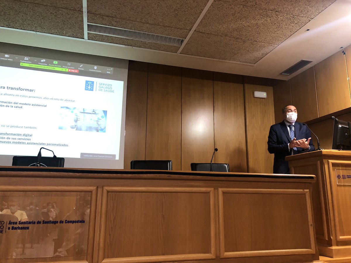 JoseJuanatey's tweet photo. Hoy en sesión @cardiologiaCHUS el conselleiro de sanidad de Galicia hablándonos del proyecto de área sanitaria digital de Galicia! Hacia nuevas modalidades de gestión sanitaria! @SanidadeXunta @secardiologia @UniversidadeUSC https://t.co/DvBsi86x8m