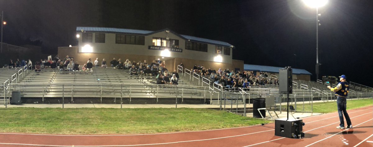 FlipCourter's tweet photo. Amazing night hosting Fields of Faith at Chrisman tonight.Music from @andrewmcdanel was fantastic, students did a great job leading &amp; speaking, and the message from @PhilHopper was incredible.Approx 150 people spent a great night with the Father!Awesome job @ChrismanFCA! #FOF21 https://t.co/1nxx5Fob3o