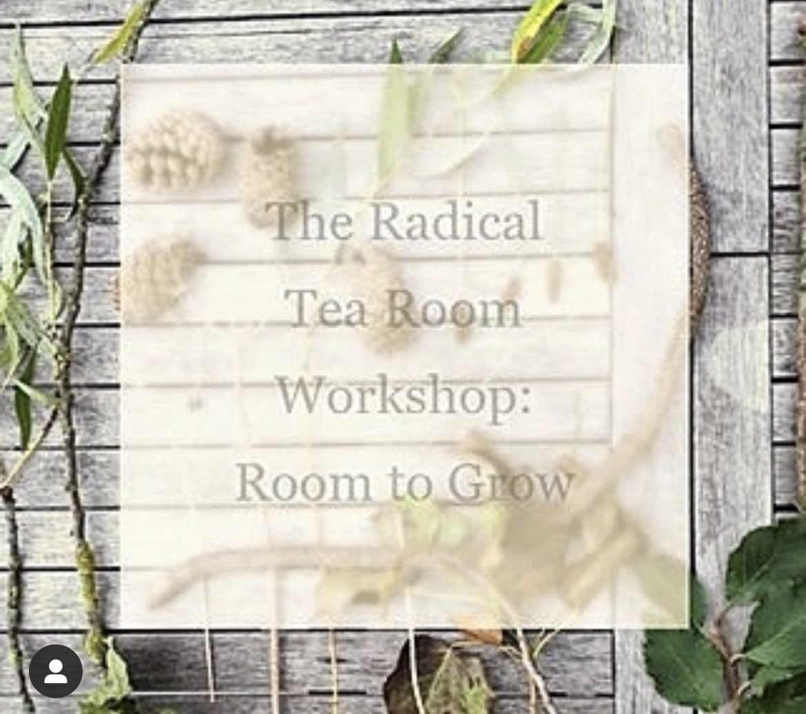 GatehouseArts's tweet photo. A few days left of the Radical Tea Rooms at Gatehouse. An outside event from artist Courtney King  around the theme of eco feminism. https://t.co/bSx8DL3EaW