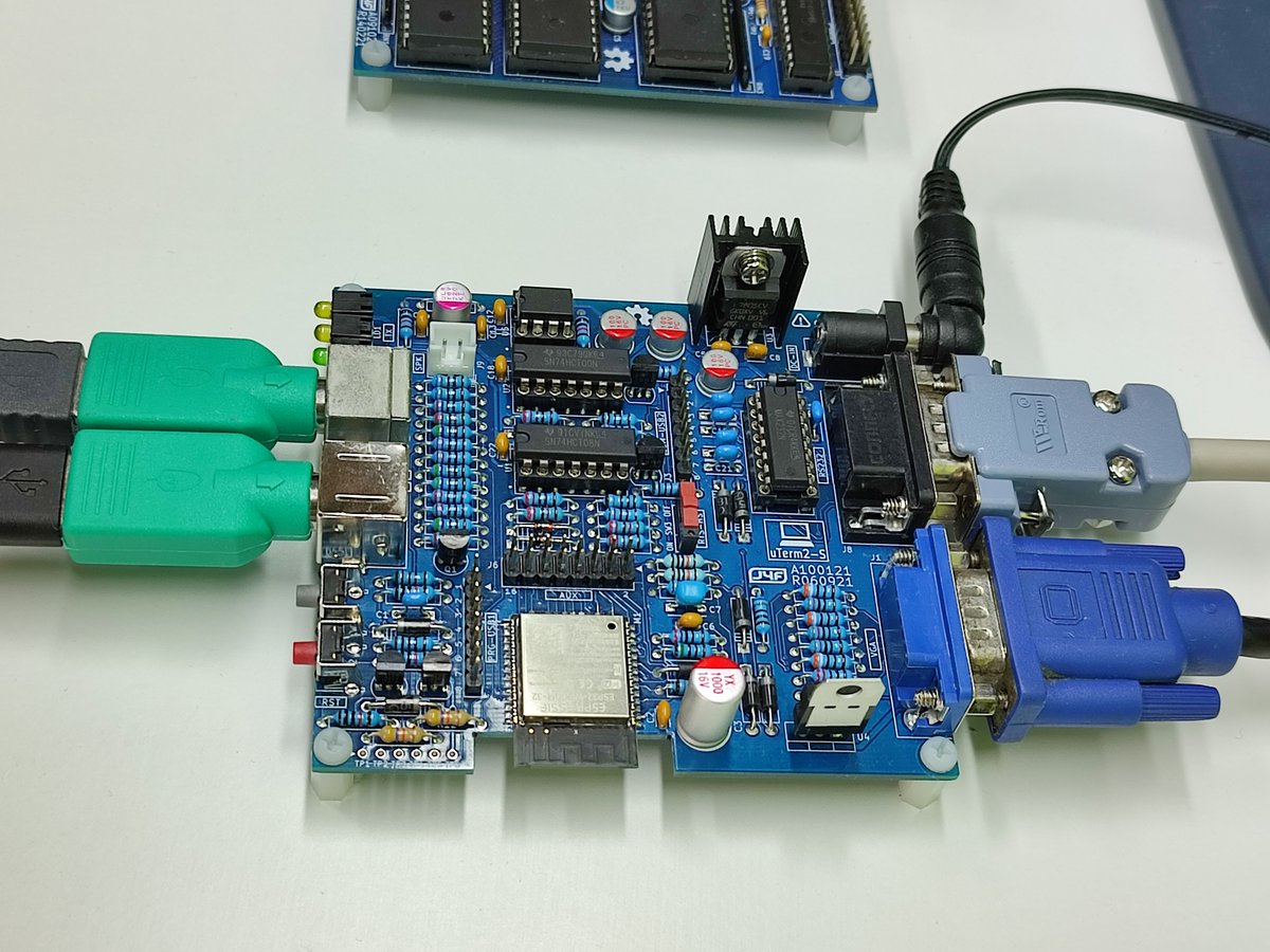 allpcb's tweet photo. Sharing of Entries | Let's Play Space Invaders with uTerm2-S and the FabGL library!😝😝

More detail: https://t.co/XoolxzVCCB

#allpcb #uselessdesigncompetition #funny https://t.co/ZuHqWRRGsd